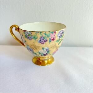 Vintage Shelley China Summer Glory Tea Cup Hydrangea Floral Chintz Cup ONLY